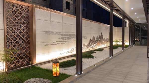 臨沂沂南房源·金域上府營銷中心亮化氛圍包裝